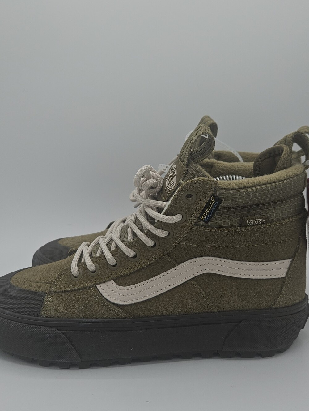 Vans Sk8-Hi MTE Womens 7.5 Olive Green High-Top Insulated Boots NWOB